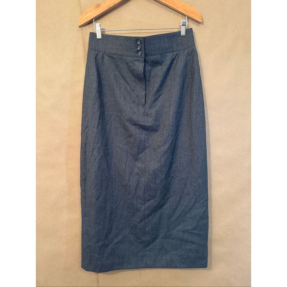 Harve Bernard Wool Maxi Skirt